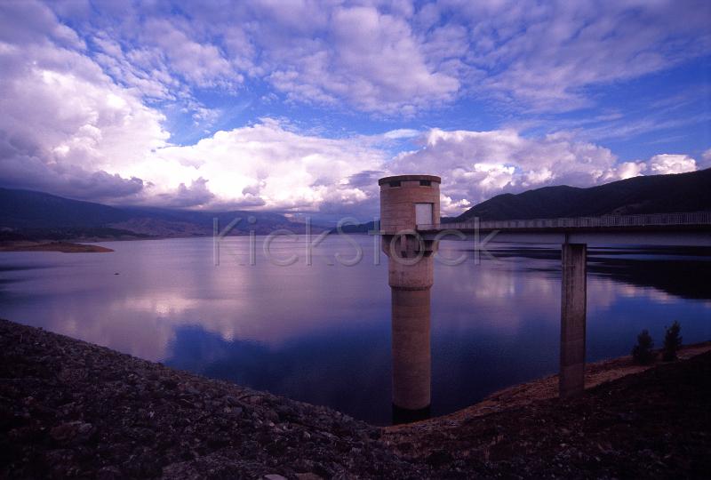 a dam intake tower in the snowy hydro scheme