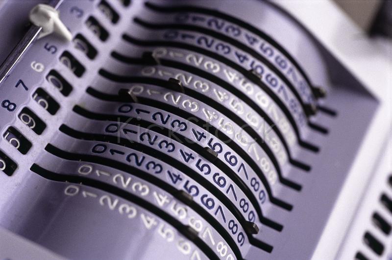 mechanical adding machine