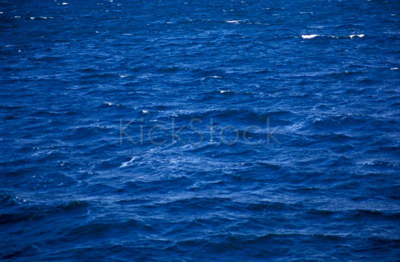waves on the open ocean
